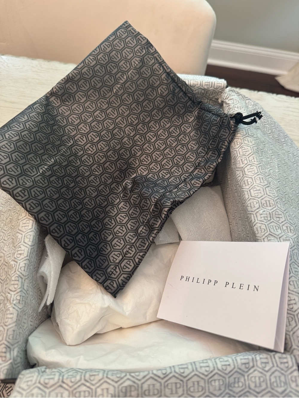 Philipp Plein Black Fur and Strass High Heel - Picture 7 of 7